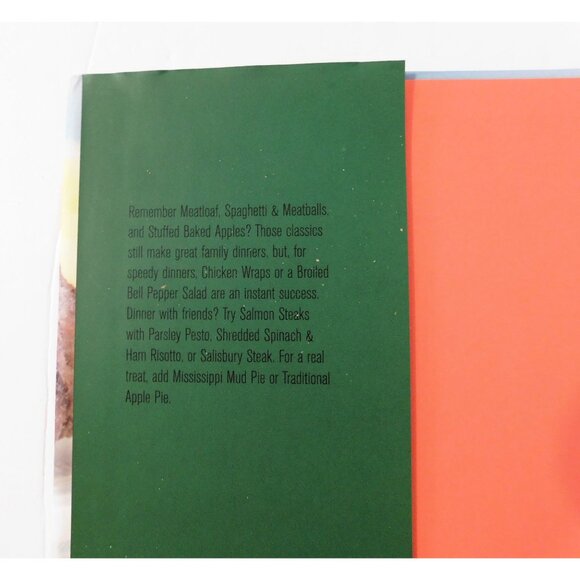 Make It Yourself Dinners Cookbook 2009 Hardcover Jacket Recipes - Picture 3 of 9